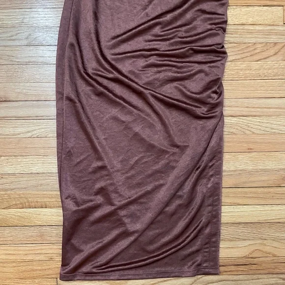 ZARA Brown Slip Dress - Picture 8 of 12